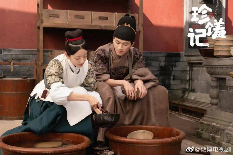 Delicacies Destiny drama review - Ling Xiaoxiao & Zhu Shoukui 2