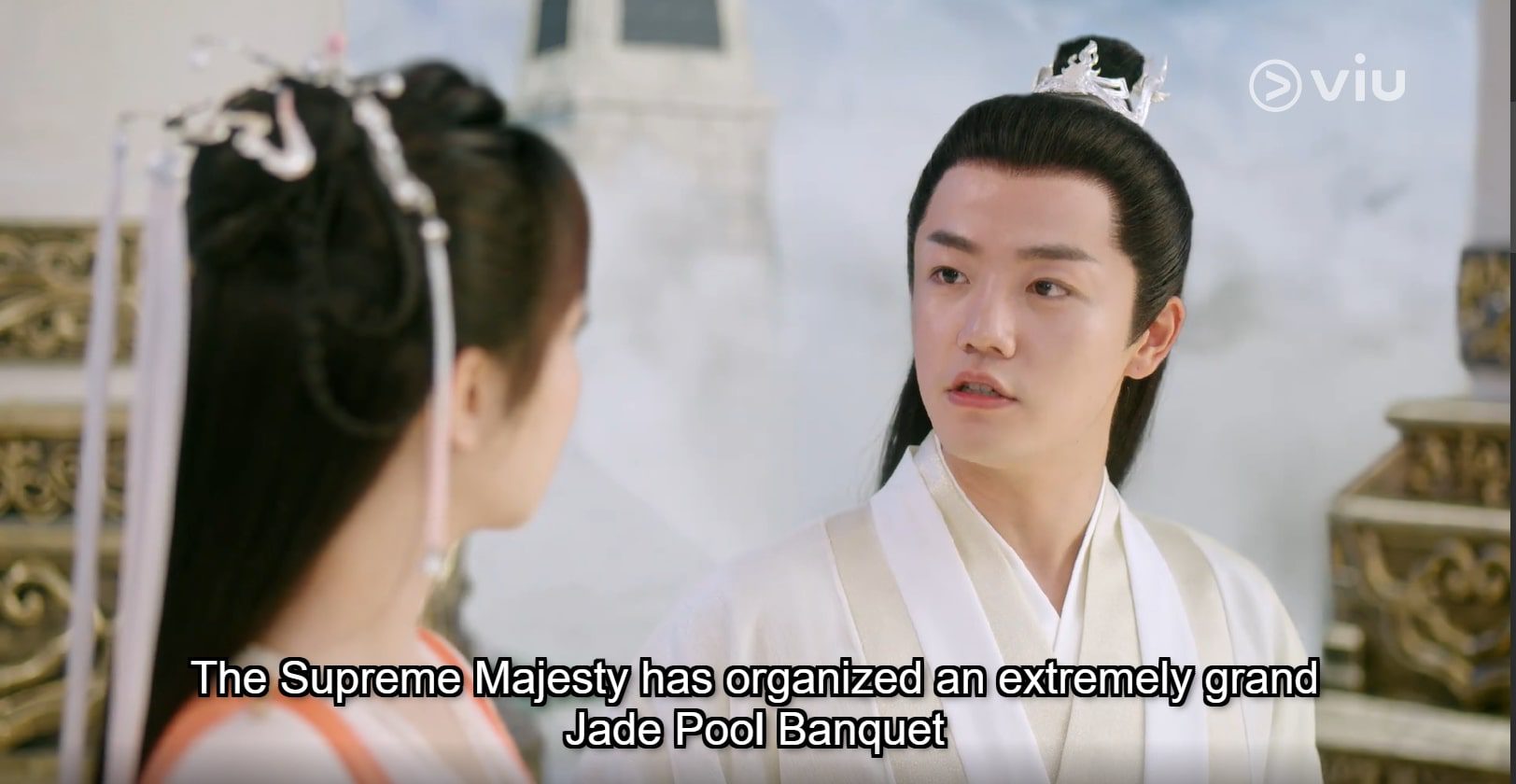 Immortal Samsara ep 8 Luming took Yan Dan to Banquet