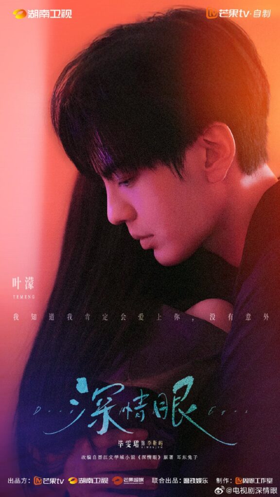 Deep Affection Eyes Drama Review - Li Jin Yu (Played by Bi Wen Jun)